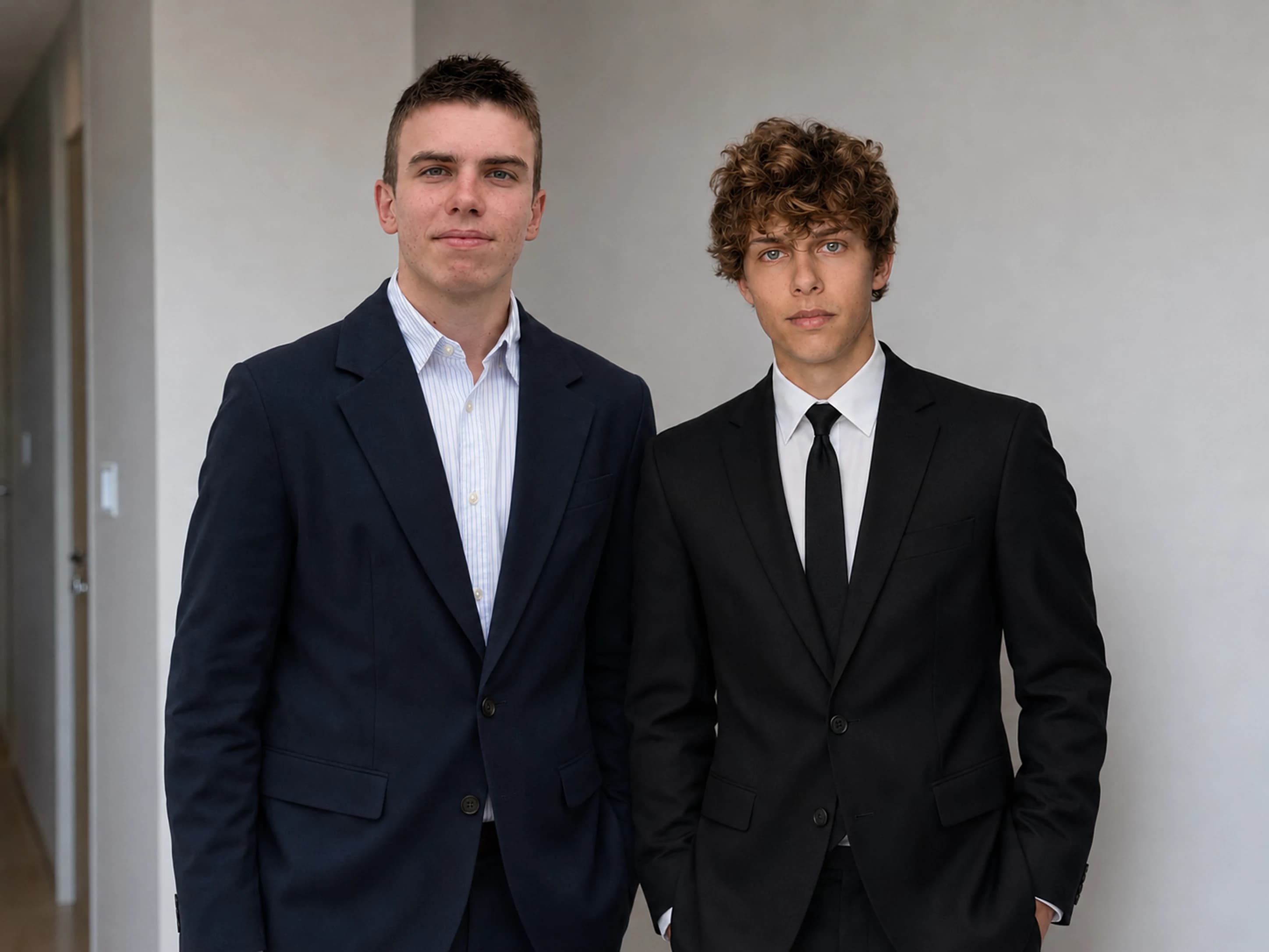 Alex Kahn and Hugo Alvarez, the founders of AK Solutions.